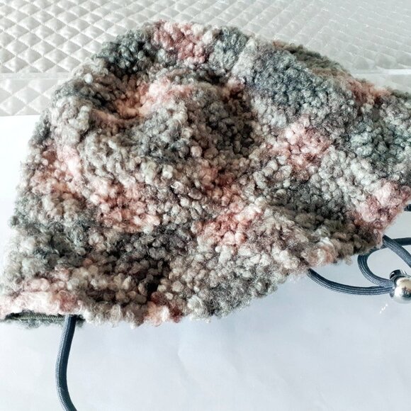 NWT Steve Madden sherpa-like faux fur bucket hat - Picture 3 of 5